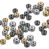 200-400 pièces CCB plusieurs Styles perles d'espacement de charme perle de roue perles rondes plates en vrac pour la fabrication de bijoux à bricoler soi-même fournitures accessoires bijoux de modeBeads wheel beads