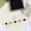 braccialetti firmati Braccialetti con ciondoli moda donna Catena di fiori Braccialetti di alta qualità Regali squisiti Gioielli