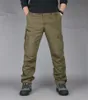 Men's Pants Men's Cargo Pants Tactical Multi-Pocket Overalls Male Combat Cotton Loose Slacks Trousers Army Military Work Straight Pants 230418