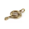 Olika stilar mässing Snake Key Ring Boa Key Chain Outdoor Accessories EDC Copper Snake Car Hanging Camping Handingoutdoor Tools Mässing Key Chain Snake Outdoor Brass