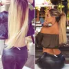 Leggings femme 2023 Punk taille haute jambe droite pantalon en cuir collant femme PU Sexy serré noir fermeture éclair moto