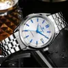 Outros relógios de luxo homens auto enrolamento relógio de pulso data de alta qualidade à prova d'água automático hodinky mecânico 231117