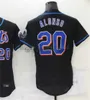 12 Francisco Lindor Baseball Jersey 20 Pete Alonso 21 Max Scherzer 48 Jacob DeGrom Ed Jerseys