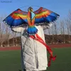 Kite Accessories Unisex Adult Children Animal Kite Polyester Flying Kites Interactive Game Toy Presents Entertainment Park CourtyardL231118