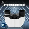 Telescopes Telescope10x22 TOPOPTICAL Binoculars Outdoors Hunting Camping Mini Long Range FMC Coating Low light night vision 231117