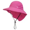 Children's LU Sunshade Hat Summer New Light and Thin Breathable Mesh Boys and Girls' Sunshade Hat Fisherman Hat Available in Six Colors fashionbelt006