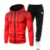 2023 Casual Men's Tracksuits Autumn/Winter Tracksuit Men's Fishing Hoodie Set Plus Fleece Outdoor Sports Warm Long Sleeve Pants Pullover Fashion Clothing Size S-3XL