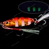 7st Metal Cast Jig Spoon 10/15/20/25/30/40G Gjutning Jigging Fish Sea Bass Fiske Lure Artificial Bait Tackle Fishing Fishing Lures Fishing Spoons Metal Lure Lure