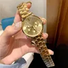 Relojes de pulsera de marca completa para mujer y Chica estilo kor de lujo con banda de Metal de acero Kor reloj de cuarzo M 157