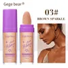 Höjare Polvo de Hadas Face Body Highlight 3 färger Kosmetika Highlighter Powder Shimmer Contour Blush Powder Face Makeup FAI5210601