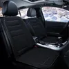 Housses de siège de voiture chauffées pour les voitures coussin chauffant avec dossier plus chaud 12V voyage d'hiver