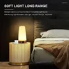 Table Lamps Smart Motion Sensor LED Night Light Home Small Lamp With Wireless Battery Operated For Bedroom Hallway Lights