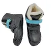 Buty Zzfaber dla dzieci buty dzieci boso zimowi miękkie skórzane pluszowe buty śnieżne dla dziewcząt chłopcy dzieci elastyczne ciepłe na zewnątrz 231117