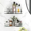 Supports De Stockage Racks 1Pc Fer Salle De Bains Étagère Douche Caddy Montage Mural Shampooing Étagères Avec Ventouse Cuisine Organisateur Accessoires 230418