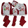 Familjsmatchande kläder Familj Matchande kläder Xmas Homewear Pijamas Navidad Para Familias Mamma pappa barn matchande kläder pyjamas jul för familjer 231117