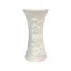 Vaser plast prägling vas blomma arrangemang potten container hemmakontor bord dekor blommor vas dekor hem vas imitation keramik y23