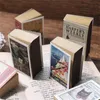Matchbox Shape Mini Memo Pad Note Nonsticky Vintage Cartoon Style Sticky Notes Portable Blank Notepad Journal Protection des yeux Papier 4734 Q2