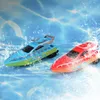 Electricrc Boats Hoge snelheid afstandsbediening Speedbootpools Lakes Outdoor Toys For Boys Toy Electronic Wireless RC Boat Children Gifts 230417