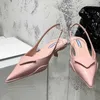 Women Sandals Womens Heeled Shoes Woman Shoe Gladiator Leather Sandal Fine Heel Highs Fashion Sexy Letter Cloth Large Size 34-42