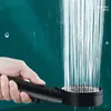 Soffioni doccia da bagno 5 modalità regolabile ad alta pressione Onekey Stop massaggio con acqua testa risparmio accessori neri 231117