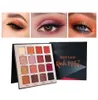 16 Color Bronzer Palette Rock Metal Charm Eyes Pearlescent Eyeshadow Beauty Glazed Makeup Eye Shadow6114808