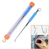 Acciaio inossidabile Easy Fish Hook Remover Sicurezza Extractor Gancio per la pesca stacatore Strumenti di pesca del dispositivo di disaccoppiamento Rapido Strumenti per pesca sugli strumenti di pesca della pesca