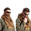 Mode ansikte masker nacke gaiter unisex militär keffiyeh shemagh arab halsduk öken män kvinnor bomull lätt vindtät vandring täcker 231117