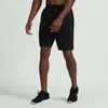 LU LU LIMÕES Yoga Men Sports Ll Shorts de secagem rápida com bolso para celular casual corrida academia curta calça jogger Pdd