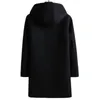 Misto lana da uomo BATMO 2023 Cappotto Casual Stile classico Giacche di lana Trench maschile soprabito con cappuccio 23096 231118