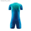 Collectable 23/24 Nouvelle saison Maillot de football pour hommes Ensembles personnalisés Séchage rapide Short Seve Print Youth Ma Team Training Football Uniform Outfit Q231118