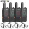 Рация RETEVIS RT618 перезаряжаемая 4 шт. PMR Радио PMR4 RT18 FRS Dual PTT двухсторонняя рация el Restaurant 231117