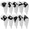 Autres produits de golf 10pcs Set Golf Iron Club Head Cover Sport Accessoires Wedges Couvre 49 ASPX Gradients Numéro Ball Rod Head Étui de protection 230418