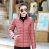 Women's Down Parkas M-8xl White Duck Down Jacket For Women Winter Warm Down Coat Light Weight 2023 New Stand Collar Pocket Dragkedjan Casual Outerwearl231118