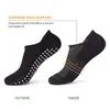 Yoga Socks Professional Anti Slip Socks Woman Sport Sweat-absorbent Breathable Pilates Socks Gym Fitness Sports Cotton Socks Sportswear AccessoriesSports Socks