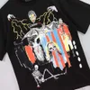 Amirirlies Frauen T-Shirts am Amis Imiri Amiiri Männer Amari Luxus Designer Mode Kleidung T-Shirt Lässig Amirl Brandneu Vampire Skull Head Lightning Amirlies GrafNFQV