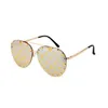 Fashion designer LOU VUT luxury sunglasses 2022 metal sunshade fashion rivet toad glasses same for men and women