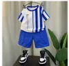 Ensembles de vêtements garçon vêtements d'été costume nouveaux enfants ensemble garçons t-shirt à manches courtes shorts 2 pièces ensemble enfants costume 2 4 6 8 ans