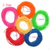 1: 7 5-10METERS Rubber Fishing Rope Diameter 2.2mm خط مطاط مرن صلبة 1 متر تمتد 7 مرات خط صيد مرن خط صيد الأسماك الحبل المرن