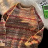 Maglioni da donna MEXZT Harajuku Maglione con stampa Donna Streetwear Pullover lavorato a maglia oversize Vintage Maglione casual giapponese Coppia coreana Maglieria 231118