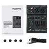 Freeshipping AGM02 2-kanals Sound Card Digital Mixing Console Audio Mixer 2-band EQ Inbyggd 48V Phantom Power 5V USB för DJ Live RIAGF