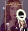 Şarj edilebilir selfie halka ışık klibi LED selfie flash ışık ayarlanabilir lamba Selife Fillight RK14 Akıllı telefonlar için214D2178098