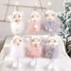 Kerst Speelgoed 3 Stuks Kerst Engel Ornamenten Kerst Pluche Engel Hanger Kind Schattige Pop Voor Kerst Feestelijke Home Decor Kids gift 231118