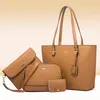 Women's Fashion Handbag Purse Handbag One Shoulder Bag Top Handle satchel Purse Set 4pcs