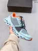 La nouvelle génération de chaussures de course Cloudstratus utilise une chaussure de course à double couche avec une structure de module Cloud pour créer un double amorti. ventiler activé