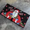Noel Tasarımcı Halı hypebeast Noel Sınırlı Edition Halı Noel Baba Snowman Fuaye Balkon kaymaz Emici Halı Festival Atmosfer Mat halısı