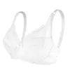 Bras Lace Bra Large Size Ladies Underwear Breathable Comfortable Pull Up Bra with Wire Bow Bra P230417
