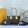 Mini Tote Bag Shoulder Bag Designer Bag Luxury Totes Handbags With Purses Womens Shoulder Bag Full Crossbody Bag Brown Flower Leather Wallet Clutch 24cm Fencefinds