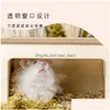 Fournitures pour petits animaux Hamster Nest MTI Chambre Pee Shelter Maze Toy House Mtifonctionnel Accessoire Djungarian Bois 230614 Drop Deli Dhcmj