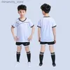 Collectable Customize Print Football Jerseys Uniforms Kids Boys Soccer Training Suit Men Quick Dry Futbol Team Sports Set Sportswear Clothes Q231118