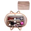 Cosmetische tassen kisten vormen een organisator inzetzak voor handtas vilttas met ritsreis binnen portemonnee cosmetische tassen passen verschillende merkhandtassen 230418